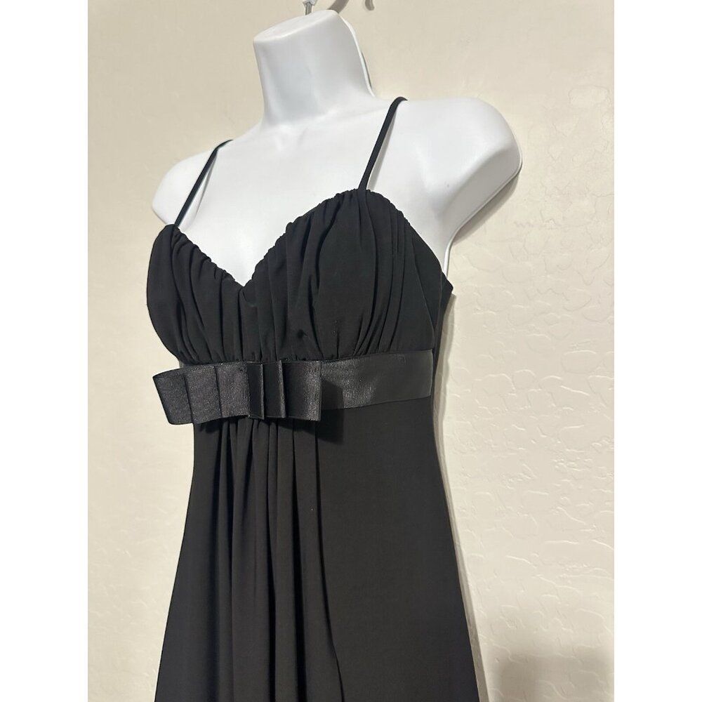 Vintage Y2K Witchy Goth Black Babydoll Mini‎ Dress 90’s 2000’s 7/8 Whimsigoth - Picture 7 of 13